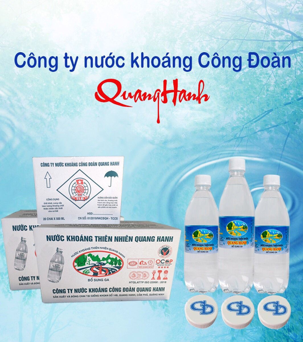 NƯỚC KHOÁNG QUANG HANH CÔNG ĐOÀN 500 ML