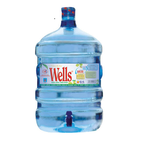 Nước tinh khiết Wells bình 19L