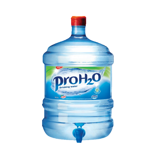 Nước tinh khiết Pro H2O 19L Có Vòi 